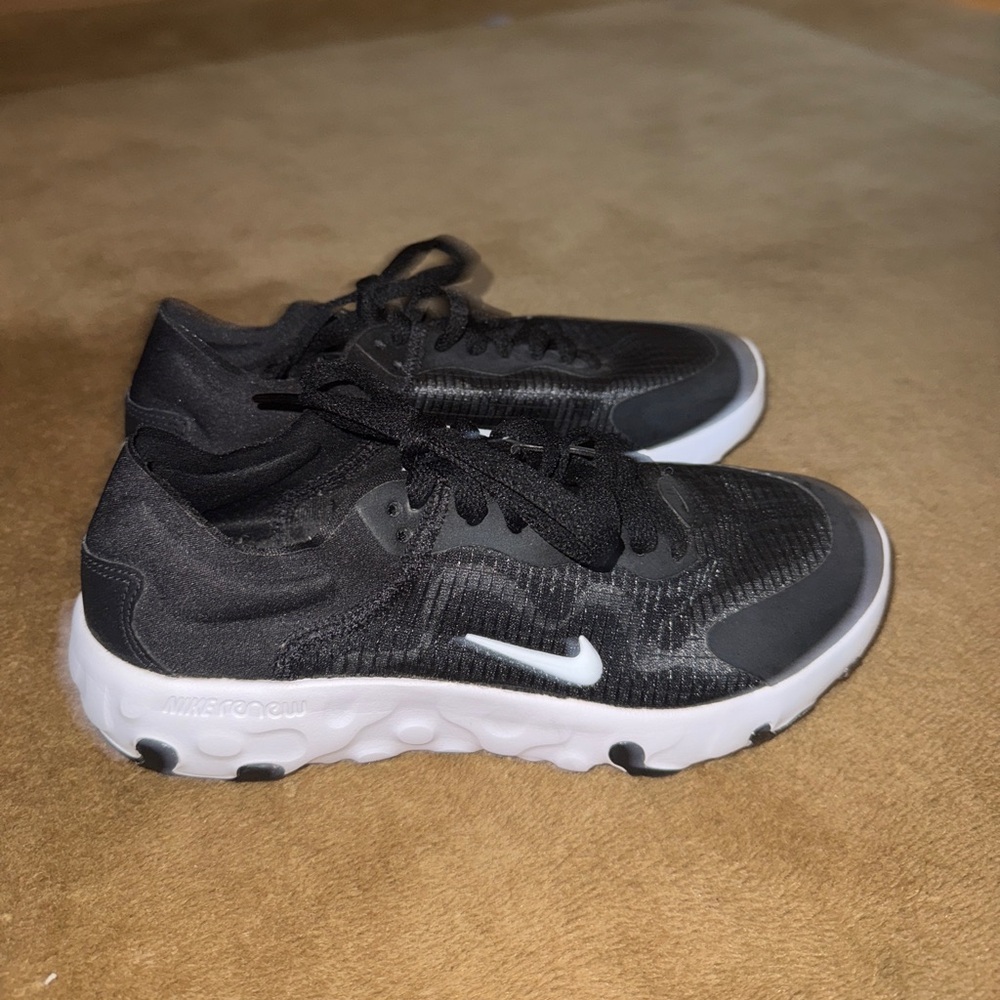 Nike Black and White Athletic Shoes